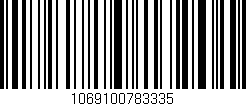 Código de barras (EAN, GTIN, SKU, ISBN): '1069100783335'