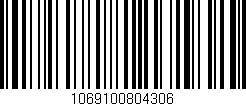 Código de barras (EAN, GTIN, SKU, ISBN): '1069100804306'