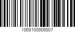 Código de barras (EAN, GTIN, SKU, ISBN): '1069100806607'