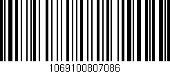 Código de barras (EAN, GTIN, SKU, ISBN): '1069100807086'
