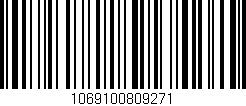 Código de barras (EAN, GTIN, SKU, ISBN): '1069100809271'