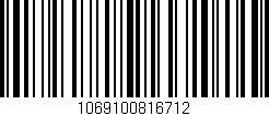 Código de barras (EAN, GTIN, SKU, ISBN): '1069100816712'