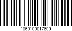 Código de barras (EAN, GTIN, SKU, ISBN): '1069100817689'