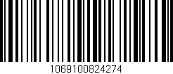 Código de barras (EAN, GTIN, SKU, ISBN): '1069100824274'