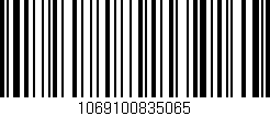 Código de barras (EAN, GTIN, SKU, ISBN): '1069100835065'