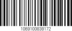 Código de barras (EAN, GTIN, SKU, ISBN): '1069100838172'