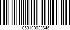 Código de barras (EAN, GTIN, SKU, ISBN): '1069100838646'