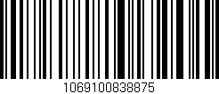 Código de barras (EAN, GTIN, SKU, ISBN): '1069100838875'