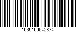 Código de barras (EAN, GTIN, SKU, ISBN): '1069100842674'