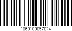 Código de barras (EAN, GTIN, SKU, ISBN): '1069100857074'