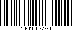 Código de barras (EAN, GTIN, SKU, ISBN): '1069100857753'