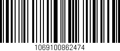 Código de barras (EAN, GTIN, SKU, ISBN): '1069100862474'