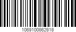 Código de barras (EAN, GTIN, SKU, ISBN): '1069100862818'
