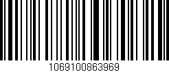 Código de barras (EAN, GTIN, SKU, ISBN): '1069100863969'