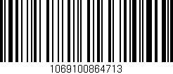 Código de barras (EAN, GTIN, SKU, ISBN): '1069100864713'