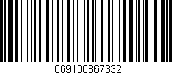 Código de barras (EAN, GTIN, SKU, ISBN): '1069100867332'