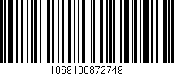 Código de barras (EAN, GTIN, SKU, ISBN): '1069100872749'
