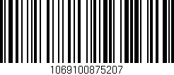 Código de barras (EAN, GTIN, SKU, ISBN): '1069100875207'