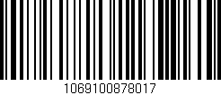 Código de barras (EAN, GTIN, SKU, ISBN): '1069100878017'