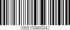 Código de barras (EAN, GTIN, SKU, ISBN): '1069100880942'
