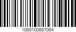 Código de barras (EAN, GTIN, SKU, ISBN): '1069100887064'