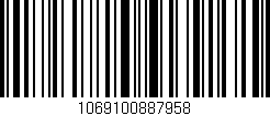 Código de barras (EAN, GTIN, SKU, ISBN): '1069100887958'
