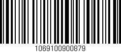 Código de barras (EAN, GTIN, SKU, ISBN): '1069100900879'