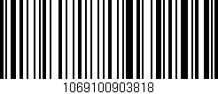 Código de barras (EAN, GTIN, SKU, ISBN): '1069100903818'