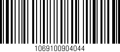 Código de barras (EAN, GTIN, SKU, ISBN): '1069100904044'