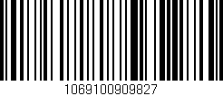 Código de barras (EAN, GTIN, SKU, ISBN): '1069100909827'