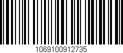 Código de barras (EAN, GTIN, SKU, ISBN): '1069100912735'