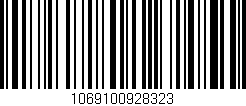 Código de barras (EAN, GTIN, SKU, ISBN): '1069100928323'