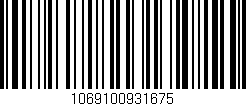 Código de barras (EAN, GTIN, SKU, ISBN): '1069100931675'