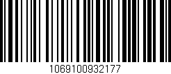 Código de barras (EAN, GTIN, SKU, ISBN): '1069100932177'