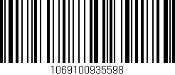 Código de barras (EAN, GTIN, SKU, ISBN): '1069100935598'