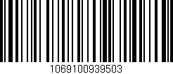 Código de barras (EAN, GTIN, SKU, ISBN): '1069100939503'
