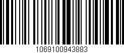 Código de barras (EAN, GTIN, SKU, ISBN): '1069100943883'