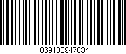 Código de barras (EAN, GTIN, SKU, ISBN): '1069100947034'