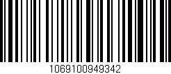 Código de barras (EAN, GTIN, SKU, ISBN): '1069100949342'