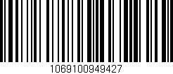 Código de barras (EAN, GTIN, SKU, ISBN): '1069100949427'