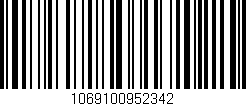Código de barras (EAN, GTIN, SKU, ISBN): '1069100952342'