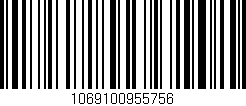Código de barras (EAN, GTIN, SKU, ISBN): '1069100955756'