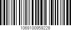 Código de barras (EAN, GTIN, SKU, ISBN): '1069100959228'