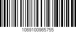 Código de barras (EAN, GTIN, SKU, ISBN): '1069100965755'