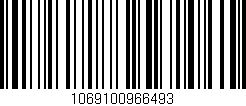 Código de barras (EAN, GTIN, SKU, ISBN): '1069100966493'