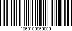 Código de barras (EAN, GTIN, SKU, ISBN): '1069100968008'