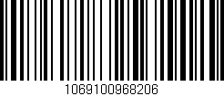 Código de barras (EAN, GTIN, SKU, ISBN): '1069100968206'