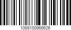 Código de barras (EAN, GTIN, SKU, ISBN): '1069100968626'