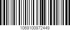 Código de barras (EAN, GTIN, SKU, ISBN): '1069100972449'