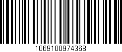 Código de barras (EAN, GTIN, SKU, ISBN): '1069100974368'